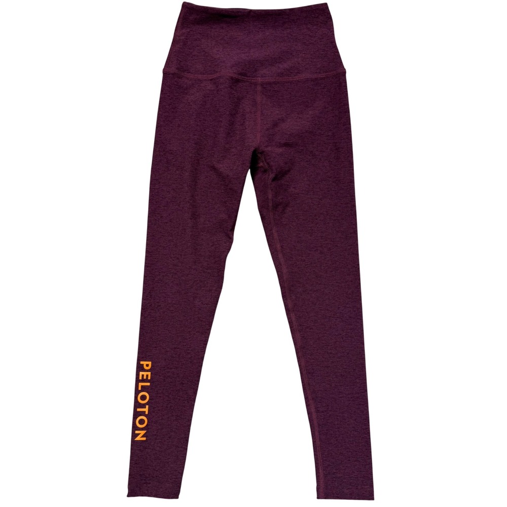 Beyond Yoga x‎ Peloton Womens High Waisted Space Dye Leggings Plum Purple Small